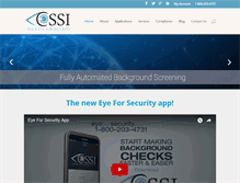 Tablet Screenshot of eyeforsecurity.com